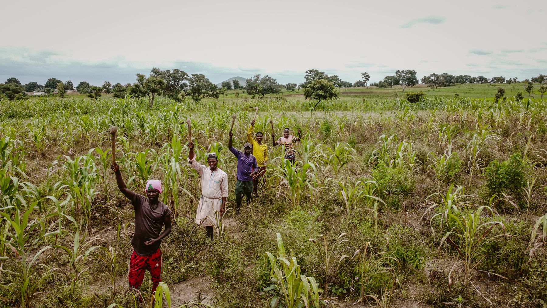 Communautés accompagnées dans un projet agricole